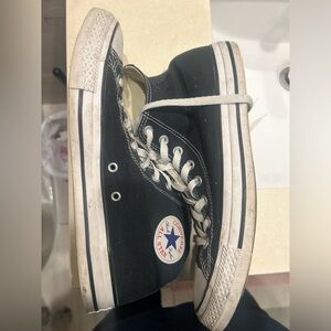 Classic black converse shoes
